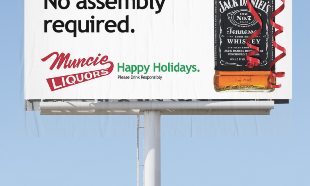 Muncie Liquor –  Holiday Billboard Campaign
