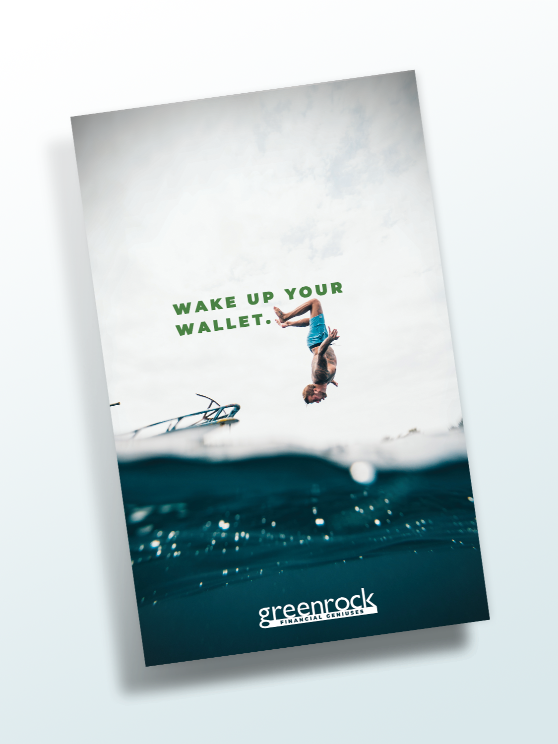 Wake up your wallet - financial advisor print ad campaign