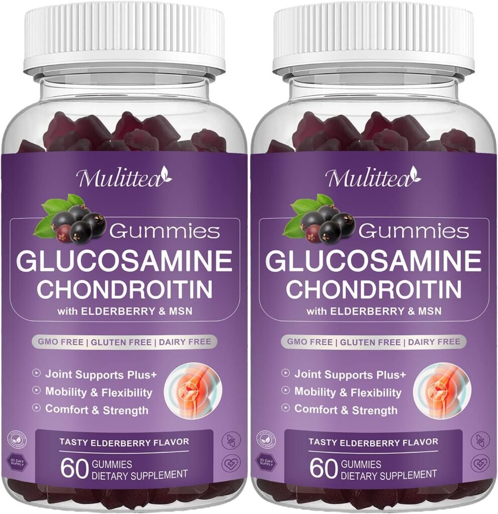 Glucosamine Chondroitin Gummies - Extra Strength Joint Support